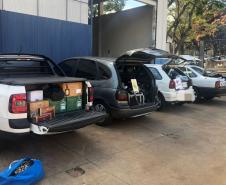 BPFron apreende veículos e objetos contrabandeados em Céu Azul (PR), no Oeste do estado