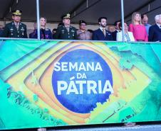 Curitiba, 31 de agosto de 2018. Abertura da Semana da Pátria