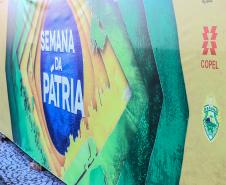 Curitiba, 31 de agosto de 2018. Abertura da Semana da Pátria