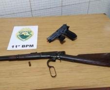 Homem embriagado agride mulher e acaba preso por porte irregular de arma de fogo em Campo Mourão (PR)
