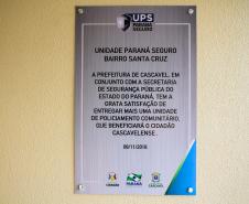 Cascavel, 08 de novembro de 2018 - Inauguração UPS Bairro Santa Cruz