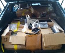 Na Fronteira, Polícia Militar apreende contrabando avaliado em R$150 mil