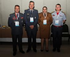 Cerca de 3 mil bombeiros militares de todo o Brasil participam da abertura do XVIII Seminário Nacional de Bombeiros em Foz do Iguaçu, no Paraná