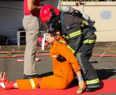 Foz do Iguaçu, 22 de novembro de 2018. Prova Bombeiros de Aço