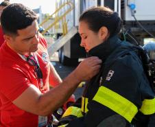 Foz do Iguaçu, 22 de novembro de 2018. Prova Bombeiros de Aço