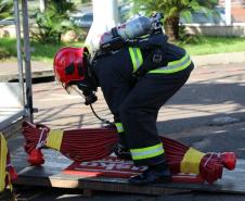 Foz do Iguaçu, 22 de novembro de 2018. Prova Bombeiros de Aço
