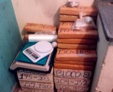 Denúncia leva PM a apreender mais de 80 quilos de maconha em Londrina (PR)