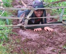 Acampamento marca o final de semana de alunos do projeto Bombeiro Mirim no Norte Pioneiro do Estado
