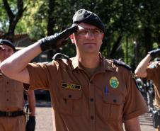 Cascavel, 12 de dezembro de 2018. Solenidade de Passagem de Comando do 5º CRPM