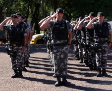 Cascavel, 12 de dezembro de 2018. Solenidade de Passagem de Comando do 5º CRPM