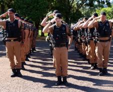 Cascavel, 12 de dezembro de 2018. Solenidade de Passagem de Comando do 5º CRPM