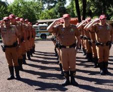 Cascavel, 12 de dezembro de 2018. Solenidade de Passagem de Comando do 5º CRPM
