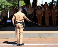 Cascavel, 12 de dezembro de 2018. Solenidade de Passagem de Comando do 5º CRPM