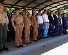 Cascavel, 12 de dezembro de 2018. Solenidade de Passagem de Comando do 5º CRPM