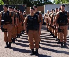 Cascavel, 12 de dezembro de 2018. Solenidade de Passagem de Comando do 5º CRPM