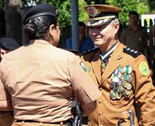 Cascavel, 12 de dezembro de 2018. Solenidade de Passagem de Comando do 5º CRPM
