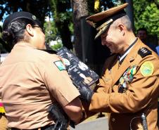 Cascavel, 12 de dezembro de 2018. Solenidade de Passagem de Comando do 5º CRPM