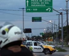 Matinhos, 23 de dezembro de 2018. Flagrante de Furto de Caminhão