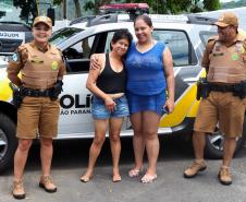 Policiais militares localizam mulher que se perdeu da família e pediu ajuda no litoral 