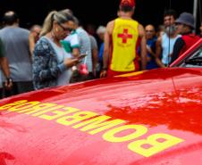 Guaratuba, 05 de janeiro de 2019. Operação Verão Paraná 2018/2019 - 19ª Travessia dos Guarda-Vidas Veteranos