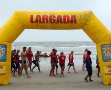 Guaratuba, 05 de janeiro de 2019. Operação Verão Paraná 2018/2019 - 19ª Travessia dos Guarda-Vidas Veteranos
