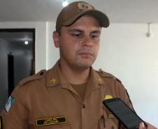 Matinhos, 07 de janeiro de 2019. Operação Verão Paraná 2018/2019 - Entrega de divisas 9 BPM