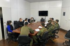 BPFron se reúne com membros da Secretaria Nacional de Políticas sobre Drogas em Marechal Cândido Rondon (PR)