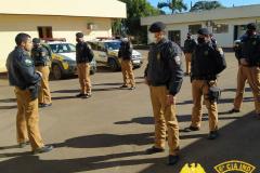 Policiais da 6ª Companhia Independente da PM participam de instrução Combate em Ambiente Confinado em Ivaiporã (PR)