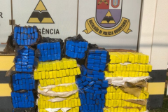 Mais de 600 quilos de maconha são apreendidos pelo BPRv no Oeste do estado
