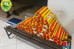Polícia Militar de Londrina (PR) apreende 62 quilos de maconha e encaminha três por tráfico de drogas