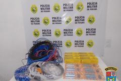 Em Maringá (PR), PM encaminha três pessoas e apreende 158 pedras de crack e 100 gramas de cocaína