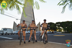 PM reforça policiamento com a Operação Natal na região de Maringá