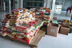 Operação Gol arrecada mais de uma tonelada de alimentos para famílias carentes