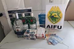 AIFU apreende diversos produtos contrabandeados na Capital do estado