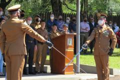 Solenidade marca a troca de comando do 6⁰ Batalhão da PM em Cascavel (PR)