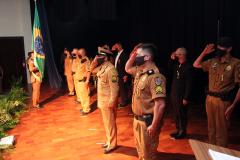 Batalhão responsável pelo policiamento na Região Leste de Curitiba comemora 15 anos de criação com homenagem a efetivo