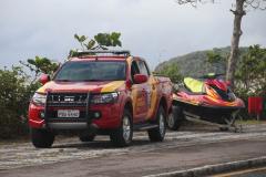 Corpo de Bombeiros faz mais de 9 mil orientações e 15 resgates no Litoral no final de semana
