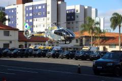 Operação do BPChoque coloca mais de 200 policiais e um helicóptero nas ruas de Curitiba e da Região Metropolitana