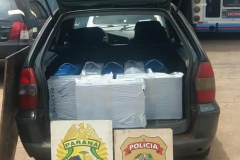 BPFron apreende bebidas contrabandeadas, carros e cumpre Mandados Judiciais no Oeste do estado