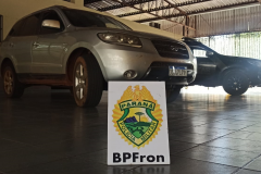 Em Guaíra (PR), BPFron recupera carro durante a Operação Hórus