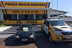 Policiais rodoviários estaduais apreendem maconha e capturam foragido da justiça em Iporã (PR)