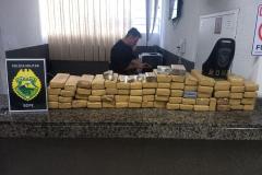 Em um dia, BOPE apreende mais de 170 quilos de maconha em abordagens distintas na Capital e RMC