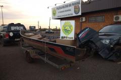 Na fronteira do Paraná com o Paraguai BPFron apreende 20.000 carteiras de cigarros