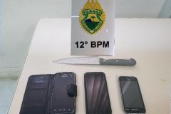 Homem com ecstasy é preso e envolvidos em roubo são abordados pela PM na Capital