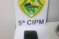 No Noroeste do PR, PM prende homens envolvidos em roubo de celulares


