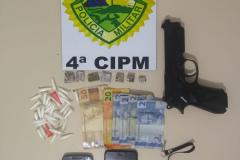 Pouco tempo após ser roubado, veículo é recuperado pela Polícia Militar em Londrina, no Norte do Paraná