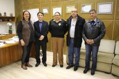 Curitiba 07 de junho de 2018 - Visita gabinete QCG.