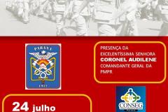 PAUTA DIA 24/07 – 15H – Comandante-Geral da PM participa da aula inaugural do projeto Bombeiros Mirins Integrado no Norte do estado