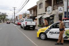 Policiamento preventivo da PM e dedicação dos policiais militares reduz criminalidade em ponta Grossa, Campos Gerais