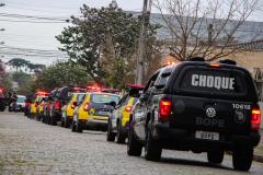 Curitiba, 03 de agosto de 2018. Operação Pagamento BOPE